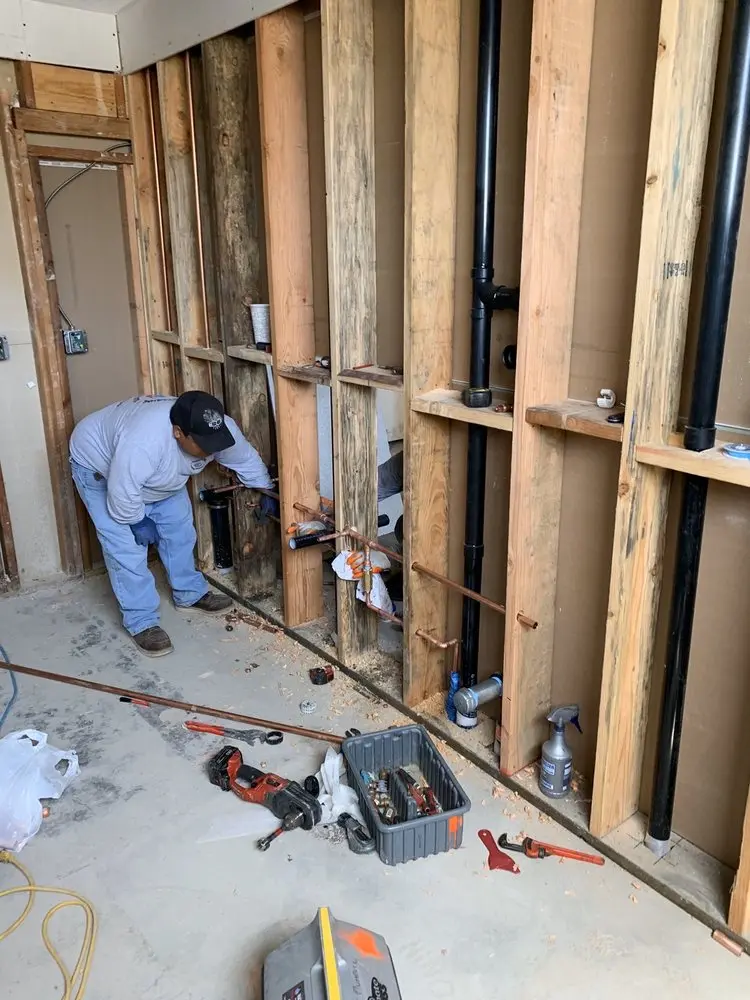 Commercial rough-in plumbing for Commercial Plumbing in Rancocas